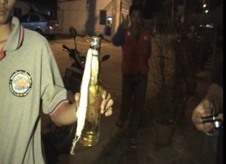 Unbelievably the police didn’t take this seriously.